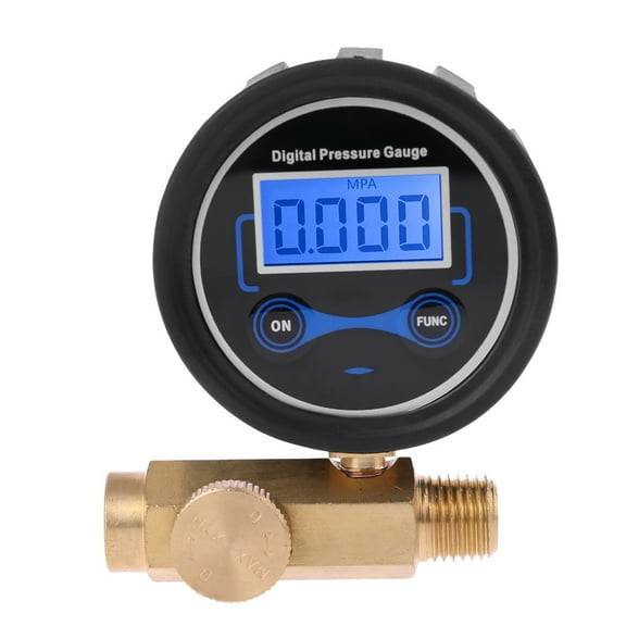 1/4" Digital Air Compressor 200PSI Pressure Regulator Gauge Control for Valve To