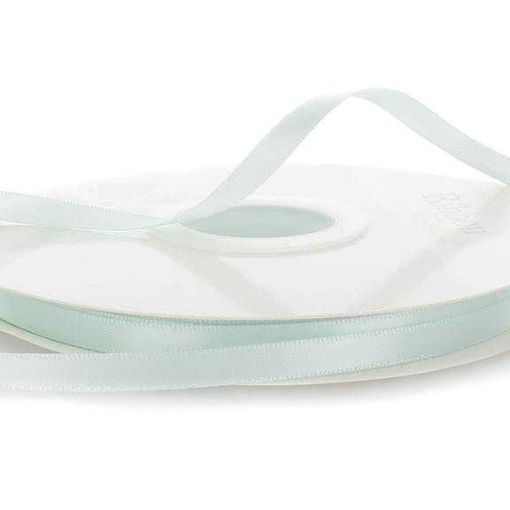 1/4" Double Faced Satin Ribbon 313 Mineral Ice 50 Yard