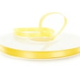 thumbnail image 1 of 1/4" Double Faced Satin Ribbon 640 Lemon 50 Yard, 1 of 2