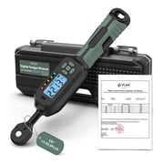 1/4 Drive Digital Torque Wrench, 1.1-22.2Ft.Lb,  1% Accuracy with Buzzer, LED Indicator & Track Mode