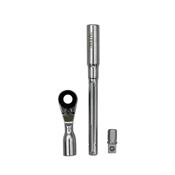 1/4" Drive Nano Ratchet Kit - 3 Piece Mini Ratchet Set for Tight Spaces - Engine Repair, Electrical Work, Automotive & DIY Projects - Compact Ratchet with Extension