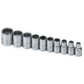 1/4" Drive Socket Set, SAE, 10 pcs