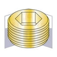 thumbnail image 1 of 1/4" Dry Seal Socket Pipe Plugs | 3/4" Taper | Brass (Quantity: 100), 1 of 8