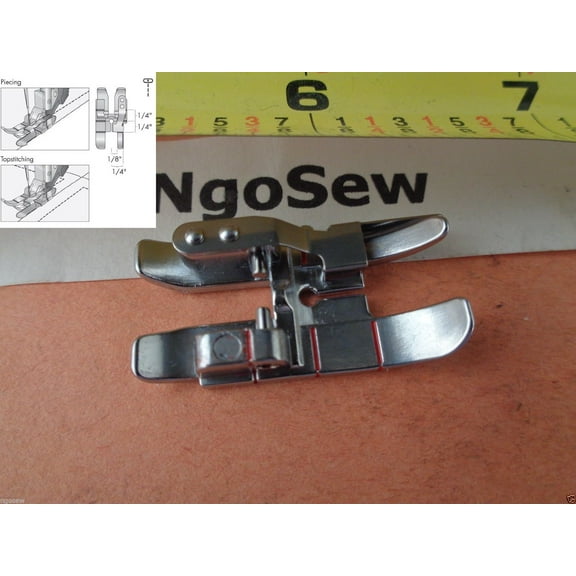 1/4" Edge Guide Patchwork quilting foot IDT Walking foot For Pfaff Creative Expression Select # 820542096