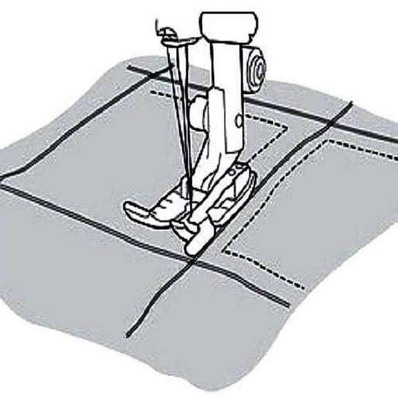 1/4" Edge Stitching Foot #4129141-46, 4129141-45 Fits Husqvarna Viking Group 7