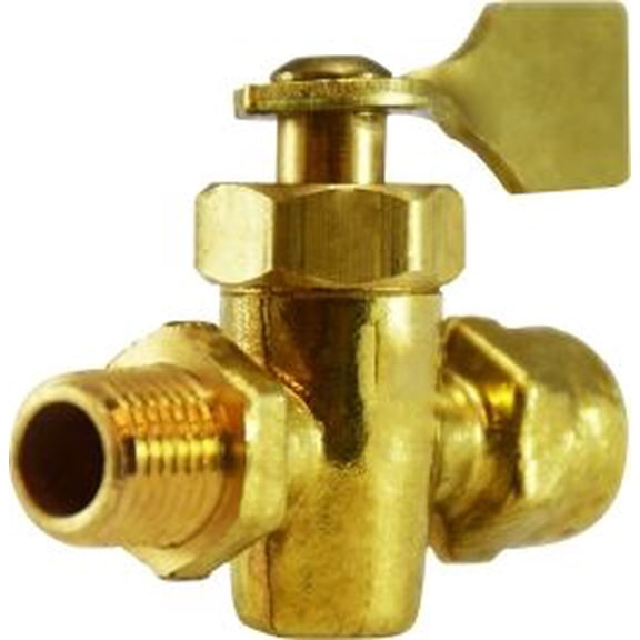 1/4 F X M Solid Bottom Fuel Valv, Truck Drum Solid Bottom Valves, Brass Fittings