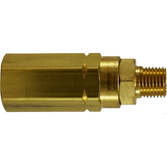 1/4 FIP X MIP Check Valve, Check and Marine Valves, Brass Fittings