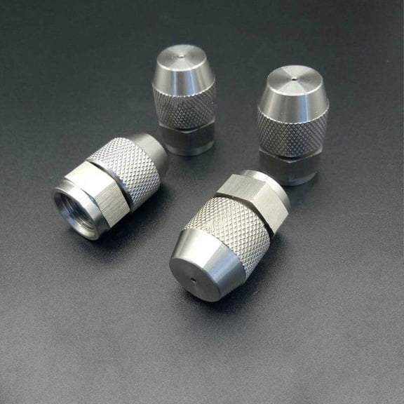 1/4 Female Thread Fog spray nozzle Adjustable Dust nozzle misting sprinkler cooling nozzle Humidification