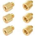 thumbnail image 1 of Rawiri 1/4 Female to 3/8 Male Adapter & 3/8 Female to 1/4 Male Converter for Tripod & Flash Mount Brass ThreadReducer Kit, 1 of 5