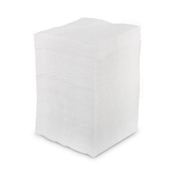 1/4-Fold Lunch Napkins, 1-Ply, 12" X 12", White, 6000/carton | Bundle of 2 Cartons