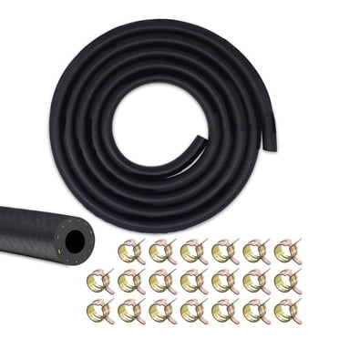 6AN 8AN 10AN CPE Braided Nylon Fuel Line Hose End Fittings Hose Clamps Kit