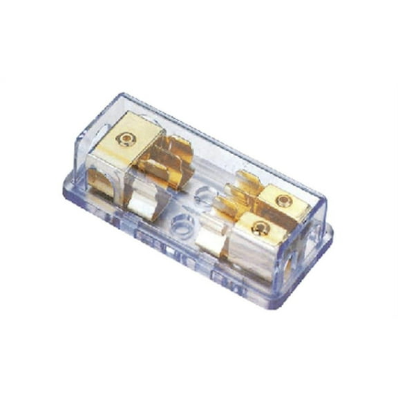 1 4-GAUGE IN 2 8-GAUGE OUT AGU FUSE DISTRIBUTION BLOCK DUAL POWER AMP