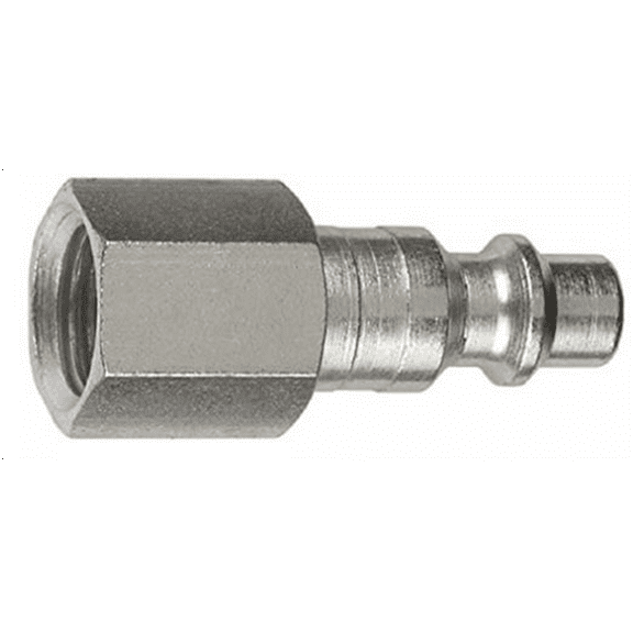Amflo 1/4" Coupler Plug with Female 1/4" Threads I/M Industrial- Pack of 10
