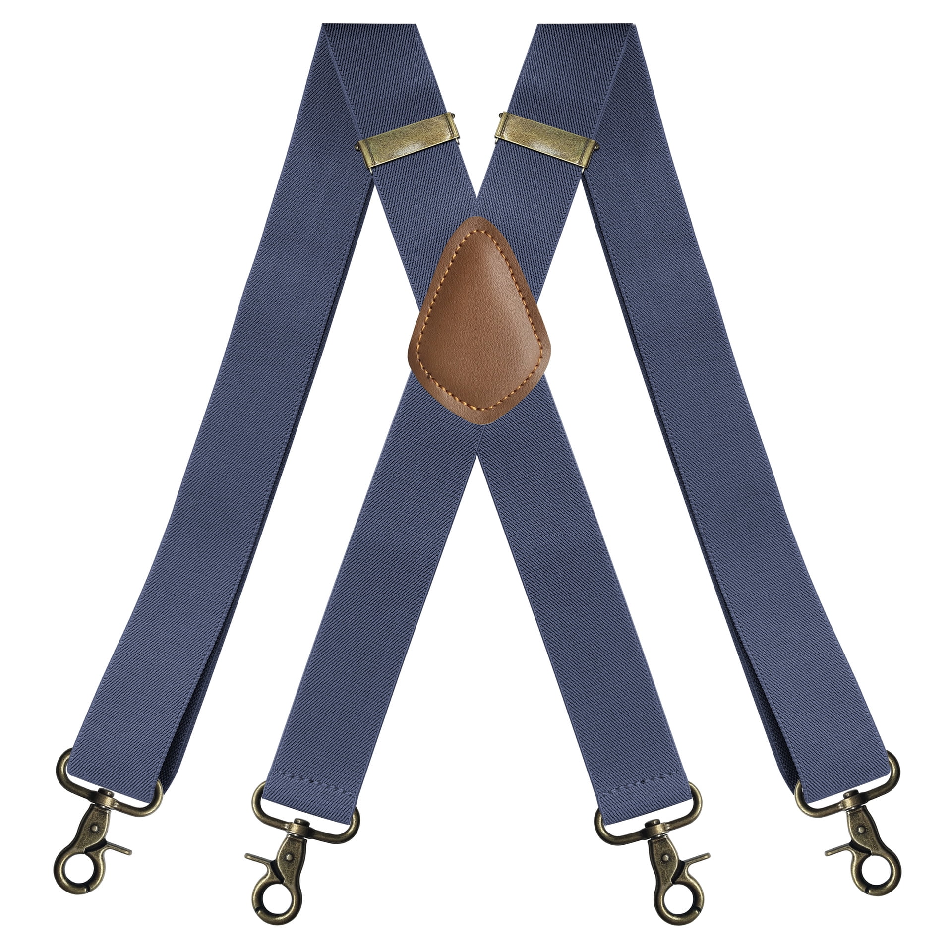1.4" Heavy Duty Mens Suspenders Adjustable Vintage Suspenders Men Suspenders With 4 Snap Hooks