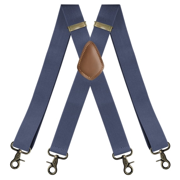 1.4" Heavy Duty Mens Suspenders Adjustable Vintage Suspenders Men Suspenders With 4 Snap Hooks