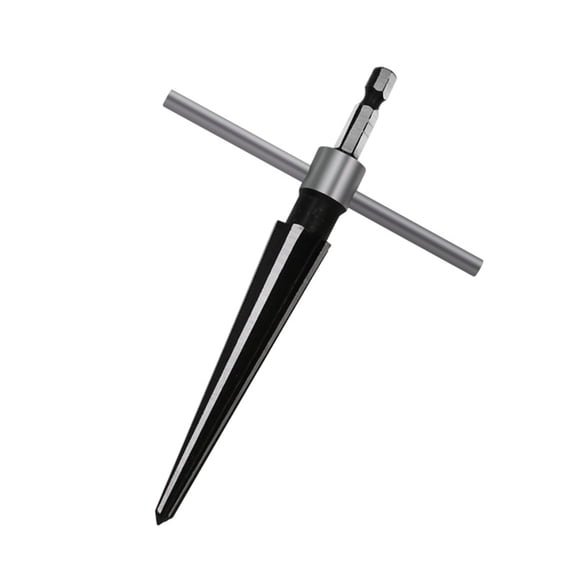 1/4'' Hex Shank Reamer T-Handle Taper Reamer Hand Tool For 3-13mm & 5-16mm Reaming for Woodworking