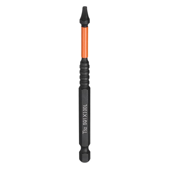 1/4" Hex Shank SQ1 Magnetic Head 4" Length Square Head Screwdriver Bits