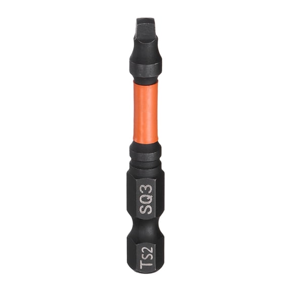 1/4" Hex Shank SQ3 Magnetic Head 2" Length Square Head Screwdriver Bits