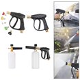 thumbnail image 1 of 1/4 High Pressure Car Washing Machine 280/380/55/58 Handheld Household Use Pa Foam Pot, 1 of 8