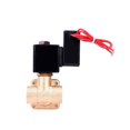 1/4" High Pressure Non Hot Normally Closed Brass 15mm Solenoid Valve