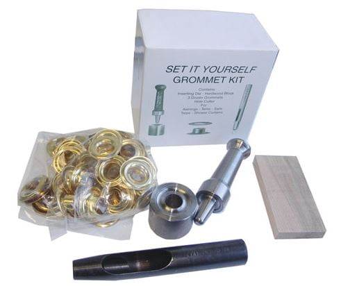 1/4 Home Grommet Kit - BRASS Size 0