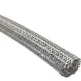 thumbnail image 1 of 1/4" Hook Self Closing Braided Wrap Sleeving - Length: 100 Feet - Color: Gray, 1 of 2