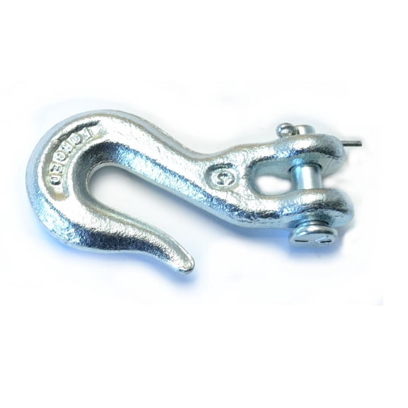 1/4" Hot Dip Galvanized Steel Clevis Grab Hooks (1 pcs.)