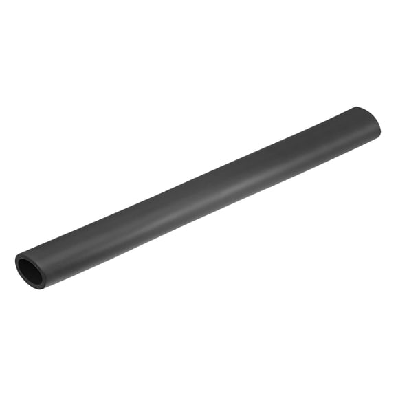 1.4" ID 1/4" Wall Thick 20" Black Foam Grip Tubing Handle Grips Non-slip for Fitness, Tools Handle Support