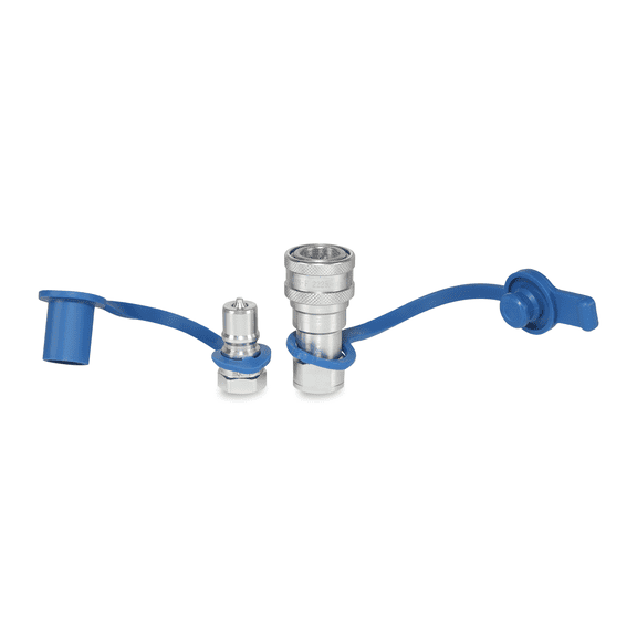 1/4" ISO 7241-B Hydraulic Quick Connect Coupler Set  1/4" NPT | Industrial Hydraulic Disconnects | Magister Hydraulics
