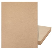 1/4 In MDF Wood Chipboard Sheets for Crafts, Engraving, Painting (11x14 in, 6 Pack)
