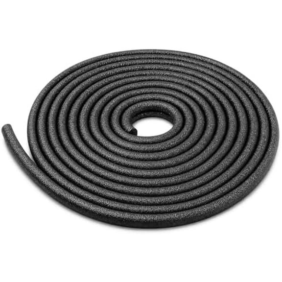 1/4 Inch Backer Rod, 33 Ft Caulk Saver Rod, Concrete Filler Rope | Closed-cell polyethylene material, Concrete joint filler for gaps joints door window sealing