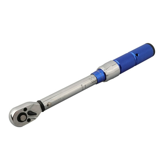 1/4 Inch Drive Adjustable Torque Wrench 5-25 Nm with Case for Cars, Bicycles, and Machinery Repair