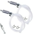 thumbnail image 1 of 1/4 Inch Fuel Line Hose Kit with Inline Filter & Clamps – Universal Clear Tubing for Small Engines, Lawn Mowers, Chainsaws, Trimmers, Gasoline Tools Replacement, 1 of 6