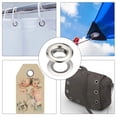 thumbnail image 1 of 1/4 Inch Grommet Kit 200 Sets Grommets Eyelets with 3 Pieces Install Tool Kit and Box for Shoes Clothes Crafts Bag, 1 of 8