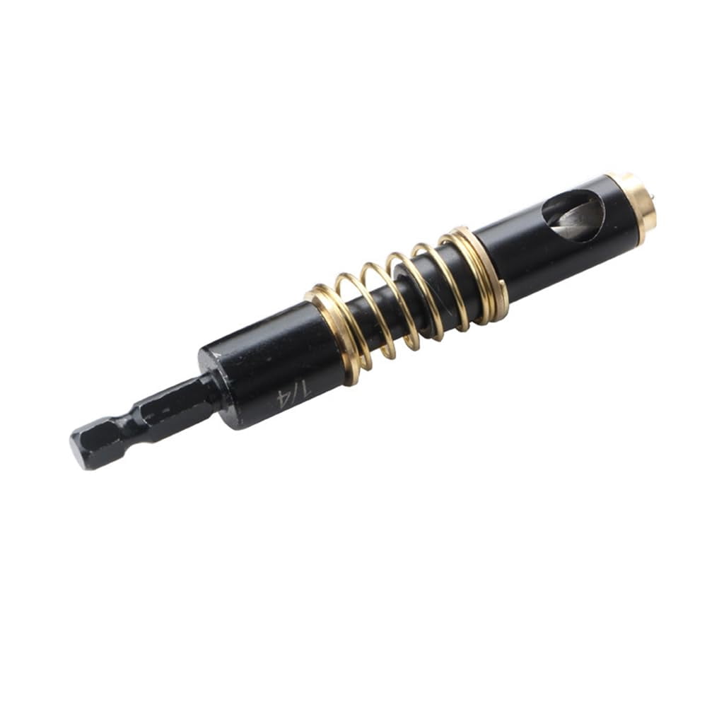 Hinge Tapper 1/4-Inch Hex Shank Center Drill Bit, Self Centering Hinge Tapper Core ...
