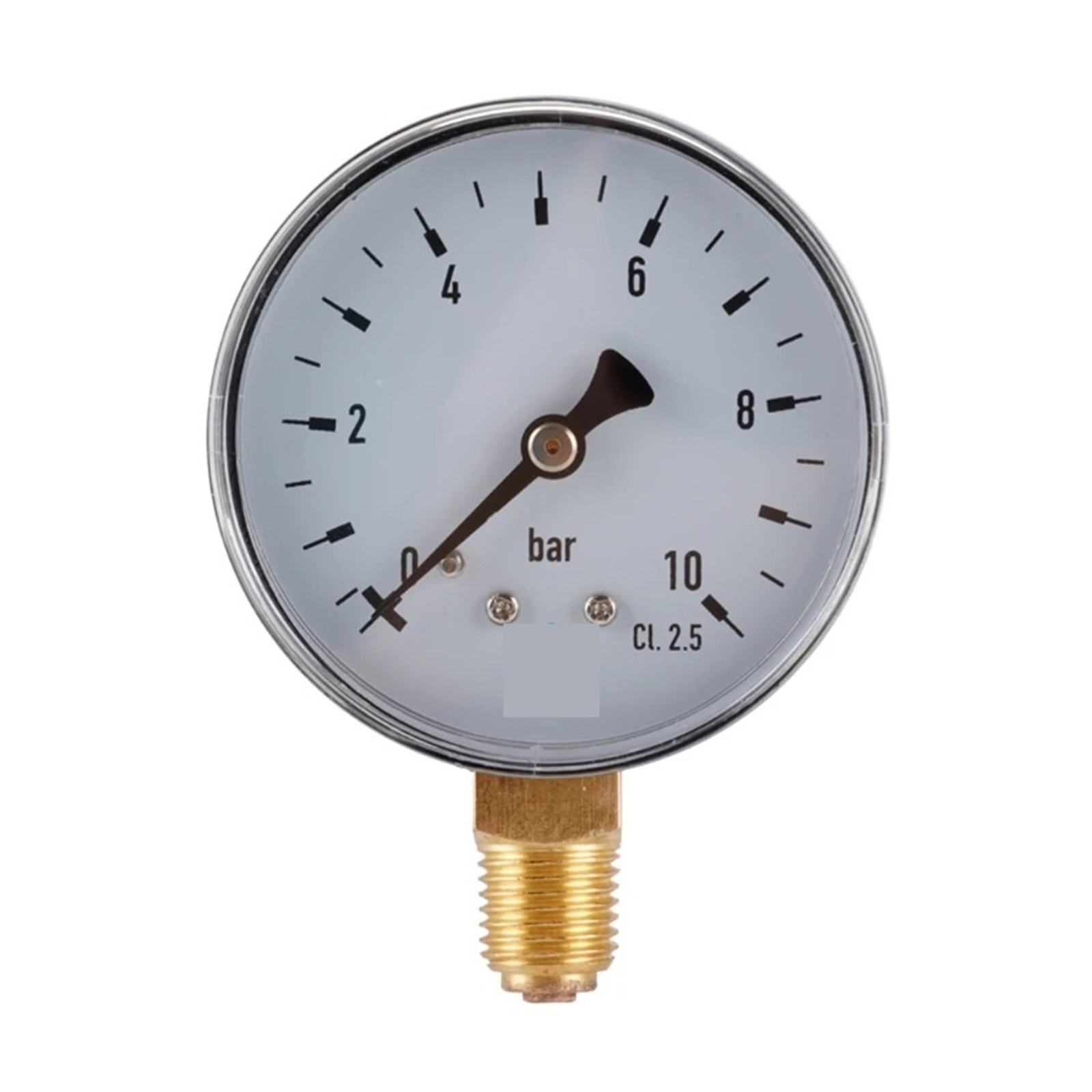 1/4 Inch Manometer 010 Bar Compressed Air Pressure Gauge Air Water Oil