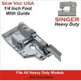 thumbnail image 1 of 1/4 Inch Piecing / Quilting Foot With Guide For SINGER Heavy Duty Model 4111, 1 of 1