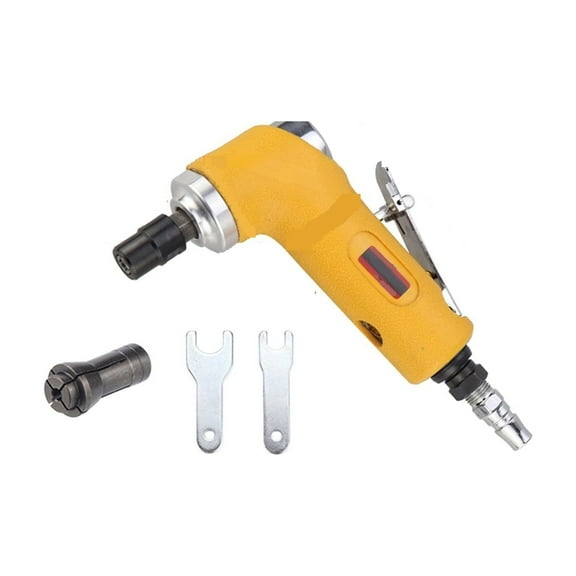 1/4 Inch Pneumatic 90dgree Air Die Grinder Air Disc Sander Mini Polisher Pneumatic Polishing Grinding Machine Air Tools ,Equipment Stability