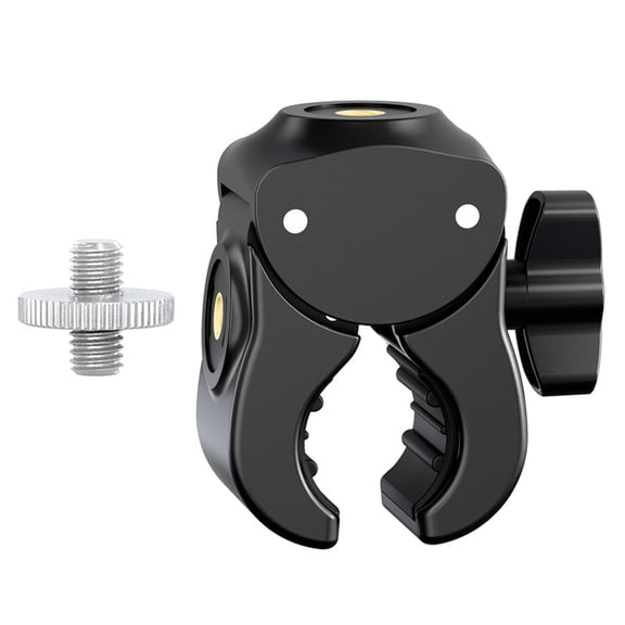 1/4 Inch Screw Clamp Mount for Action Camera Phone Holder Bike Motorcycle