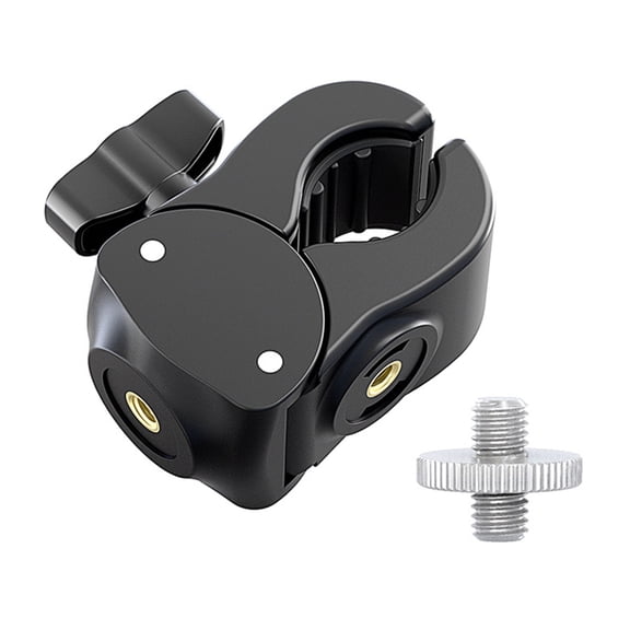 1/4 Inch Screw Clamp Mount for Action Camera Phone Holder Bike Motorcycle