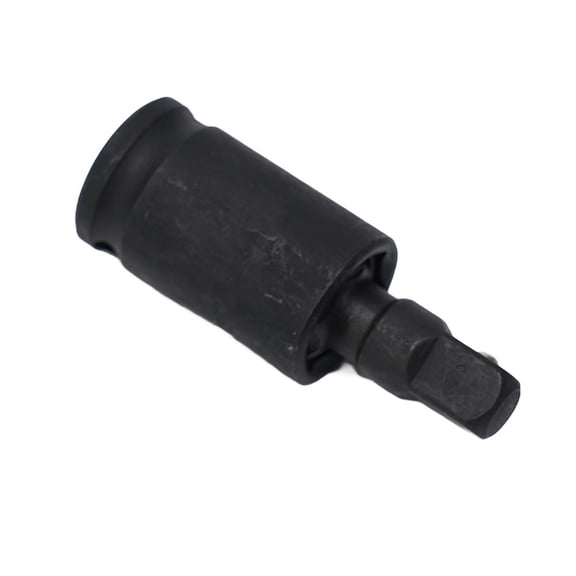 1/4 Inch Swivel Joint Wobble Socket Adapter for Air Tools, High Hardness Chromium Vanadium Steel, 360 Degree Rotating Design, Erosion Resistant Phosphate Finish, Compatible with Electric Drivers