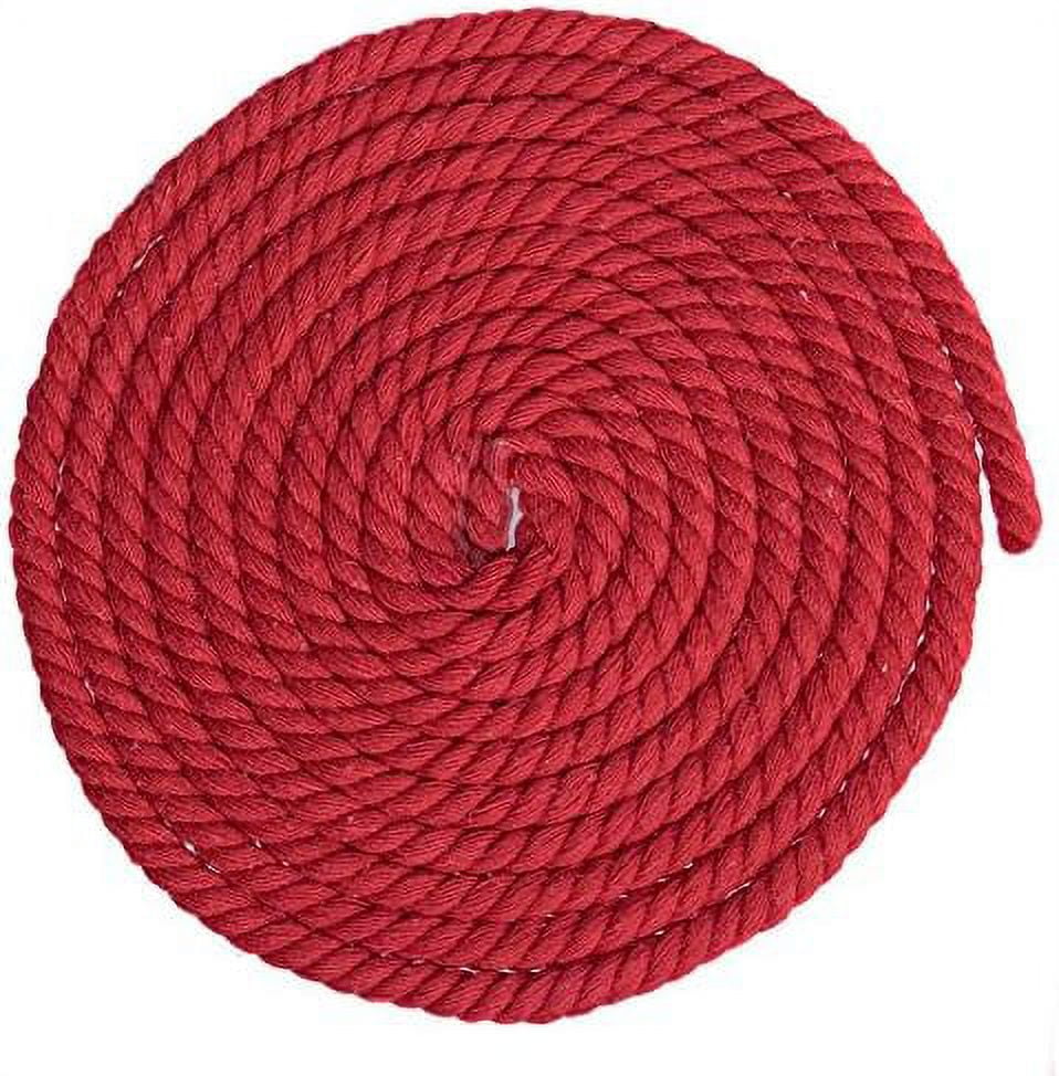1/4-Inch-Thick Twisted Cotton Macrame Craft Rope – Large Variety Of ...