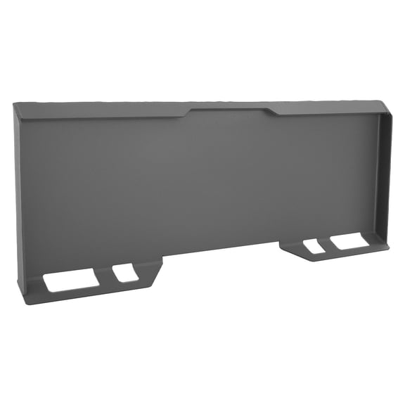 1/4 Inch Universal Quick Attach Mount Plate for Skid Steers, Heavy Duty Steel Loader Plate Compatible with Kubota Bobcat Tractors, 3000lb Capacity