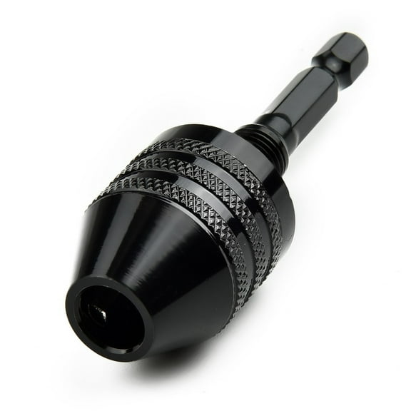 1/4" Keyless Chuck Conversion Hex Shank Adapter Drill Bit Quick Change Driver 0.8-8Mm Smile Home