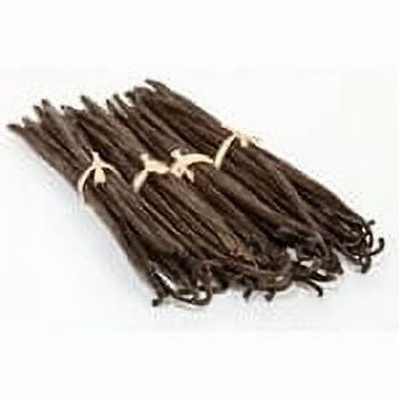 1/4 LB Organic Madagascar Vanilla Beans. Whole Grade B Vanilla Pods for Vanilla Extract and Baking - 4 Ounces
