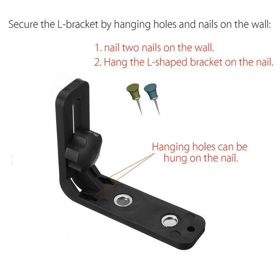 1/4 " Laser Level Universal L-Bracket Super Strong Iron Magnet Adsorption Stand For Hand Tool Accessories Smile Home