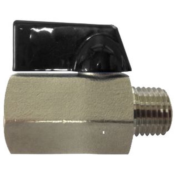 1/4 M X F 316 SS Mini Ball Valve, Stainless Steel Mini Ball valves, Valves