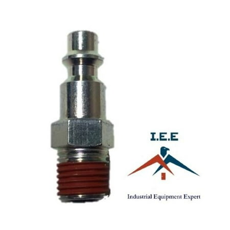 1/4" Male NPT Air Compressor Hose Quick Coupler Plug Steel New