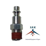 1/4" Male NPT Air Compressor Hose Quick Coupler Plug Steel New
