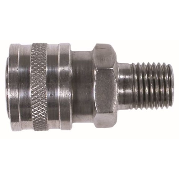 1/4 Male SS St Coupler